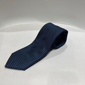 Michael Kohr Navy Blue Polka Dot Tie
